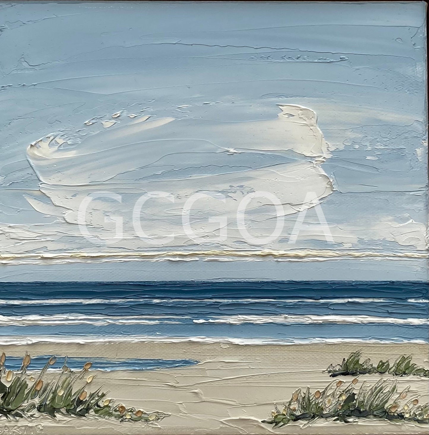Sandy Beach Shores - Gold Coast Gallery Of ArtJustine Bartie