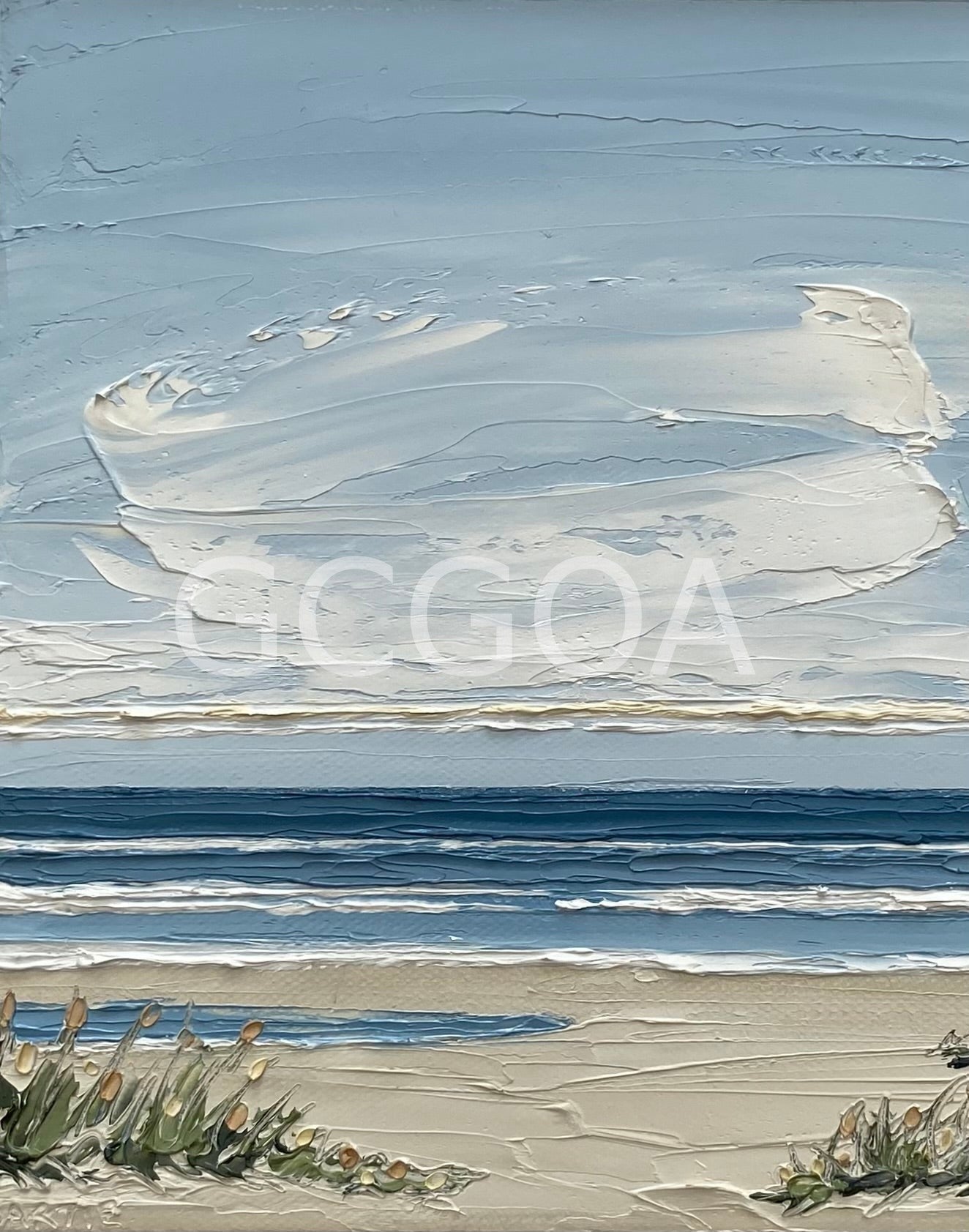 Sandy Beach Shores - Gold Coast Gallery Of ArtJustine Bartie
