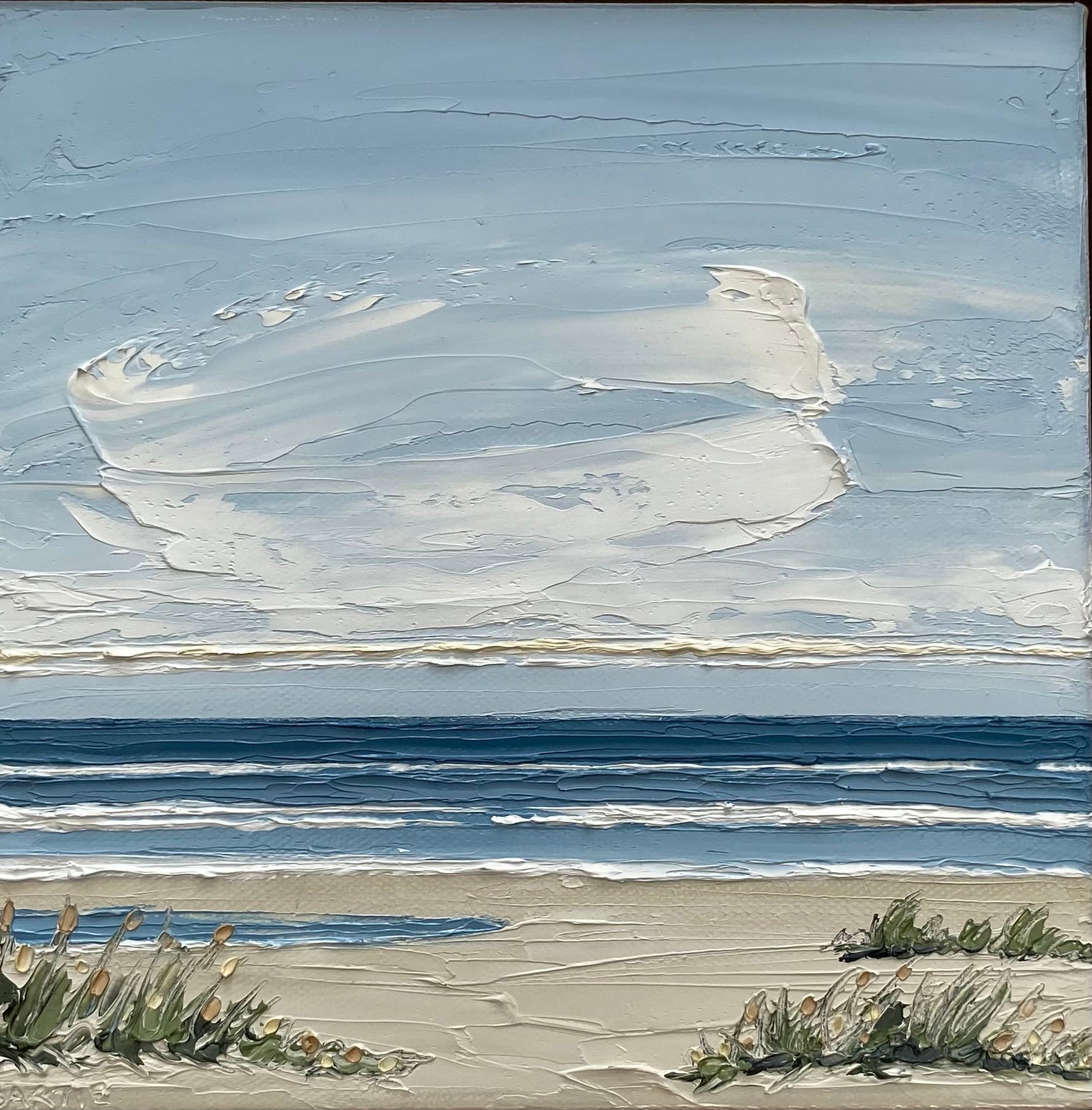Sandy Beach Shores - Gold Coast Gallery Of ArtJustine Bartie