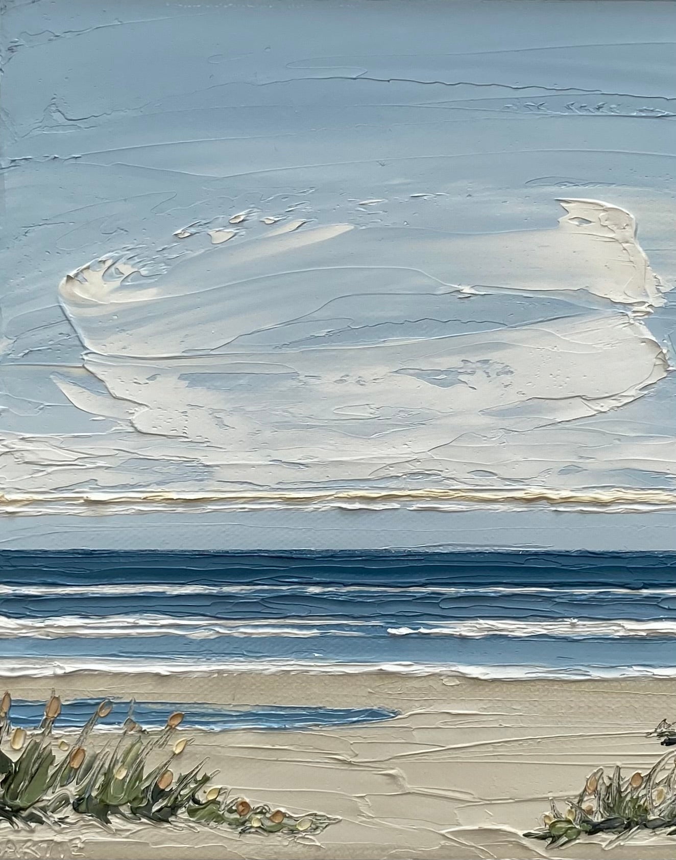 Sandy Beach Shores - Gold Coast Gallery Of ArtJustine Bartie
