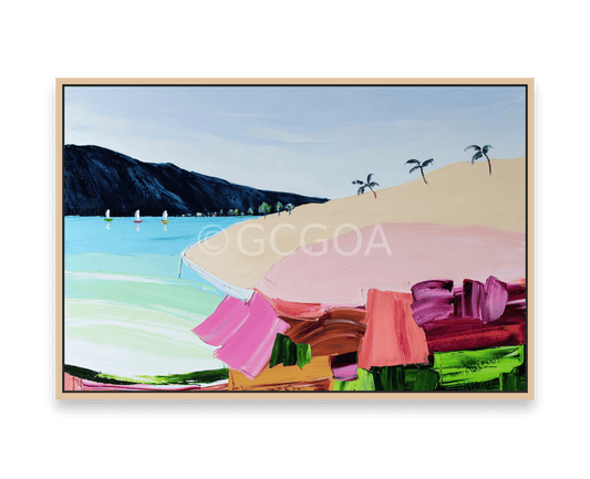 Sandy Point 3 - Fine Art Print - Gold Coast Gallery Of ArtAngela Hawkey