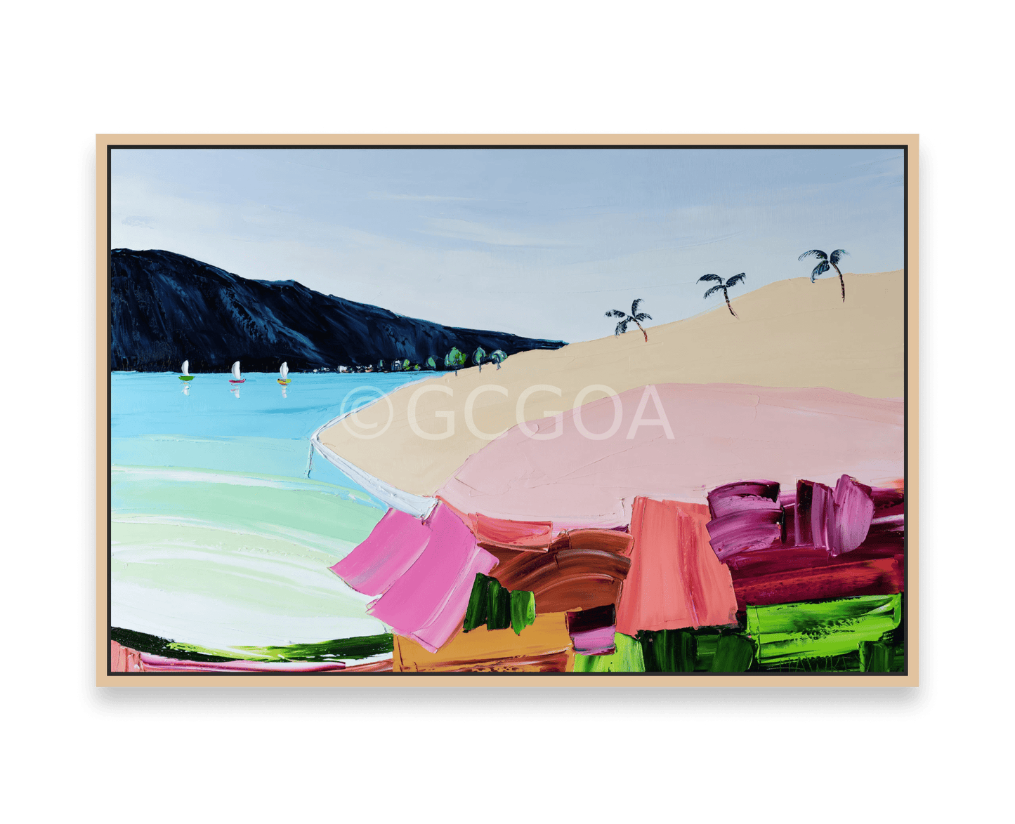 Sandy Point 3 - Fine Art Print - Gold Coast Gallery Of ArtAngela Hawkey