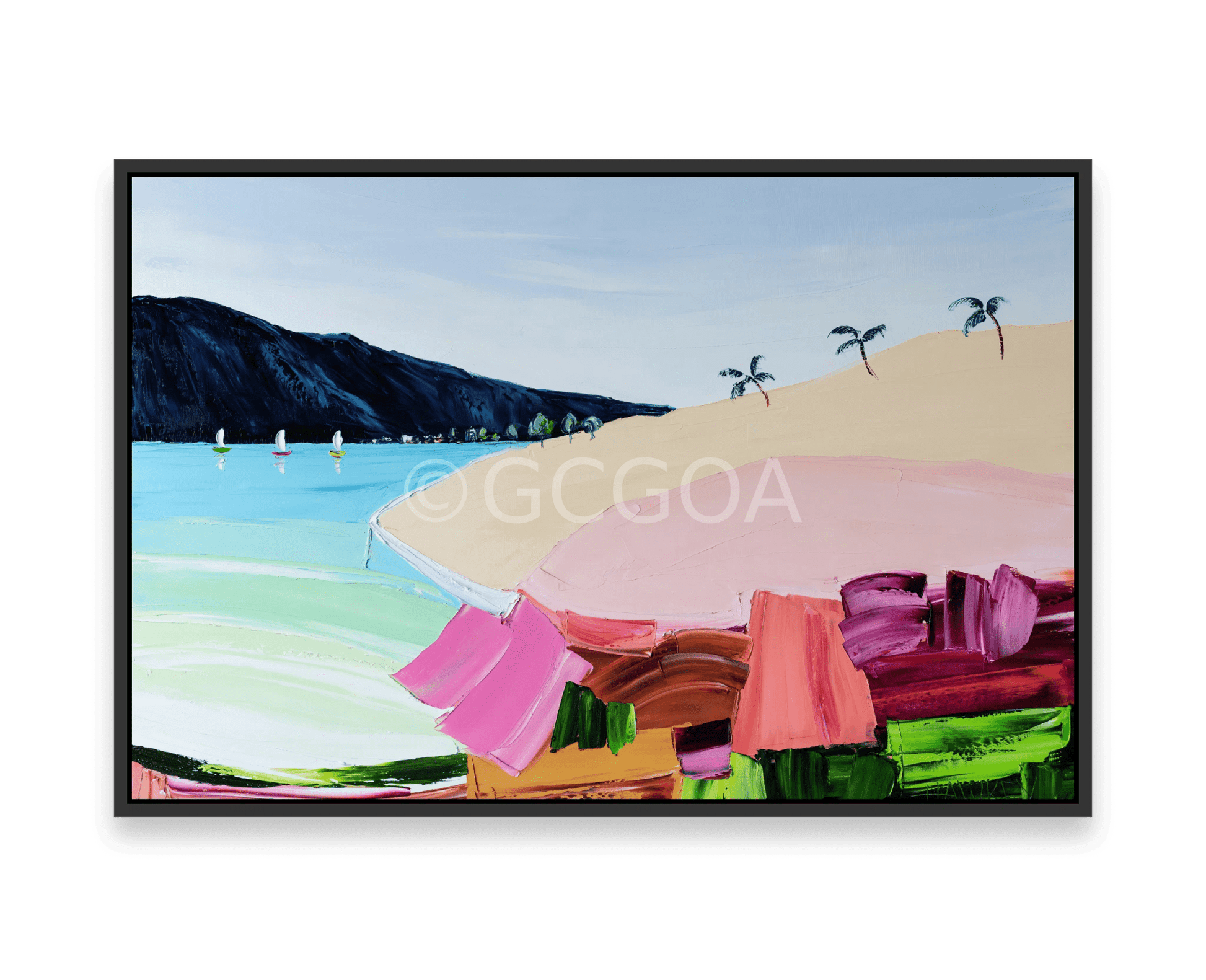 Sandy Point 3 - Fine Art Print - Gold Coast Gallery Of ArtAngela Hawkey