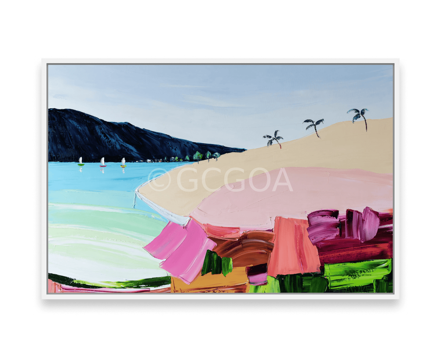 Sandy Point 3 - Fine Art Print - Gold Coast Gallery Of ArtAngela Hawkey