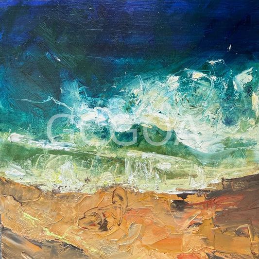 Sapphire Sea - Gold Coast Gallery Of ArtAmy Eberhardt