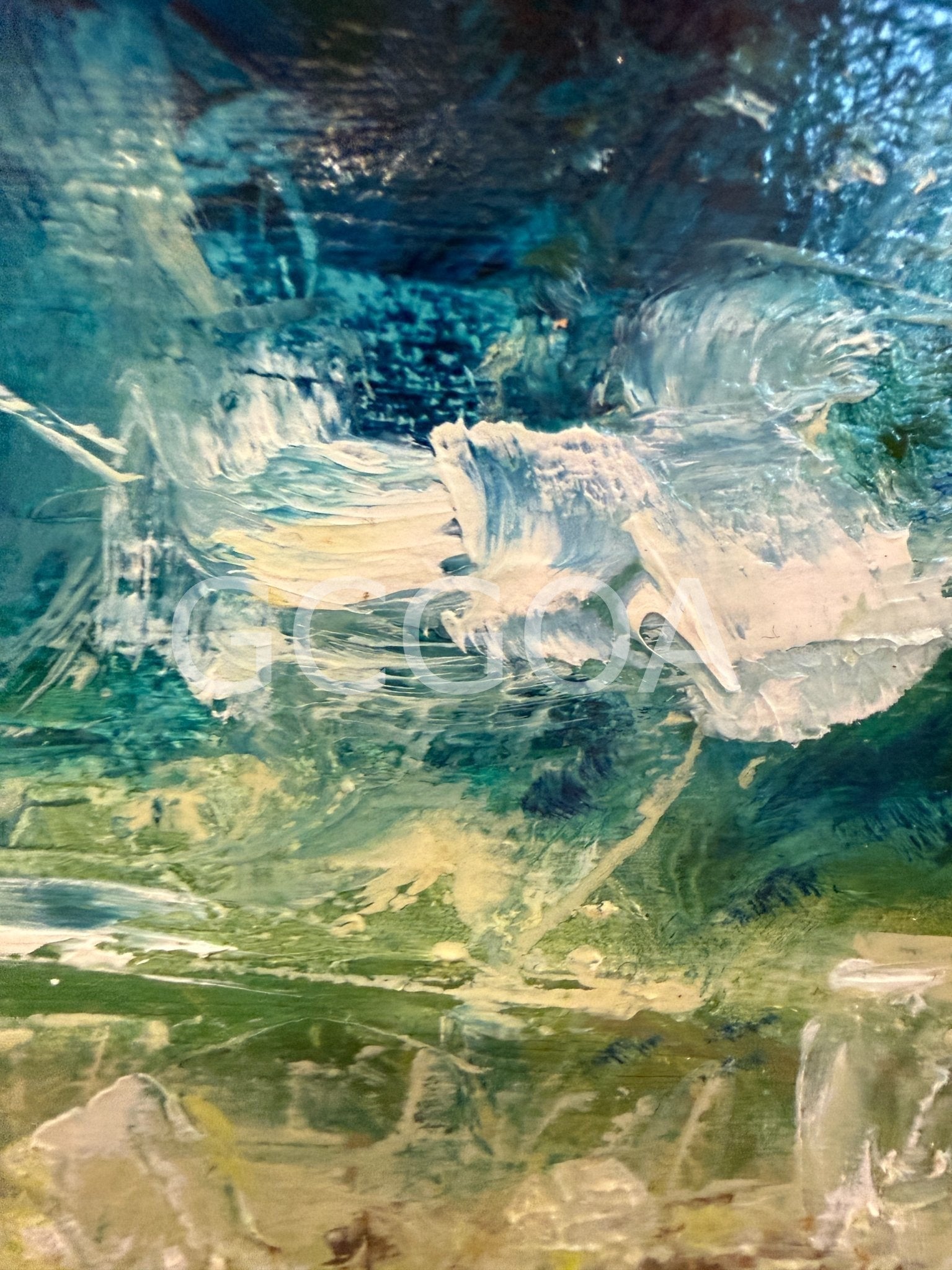 Sapphire Sea - Gold Coast Gallery Of ArtAmy Eberhardt