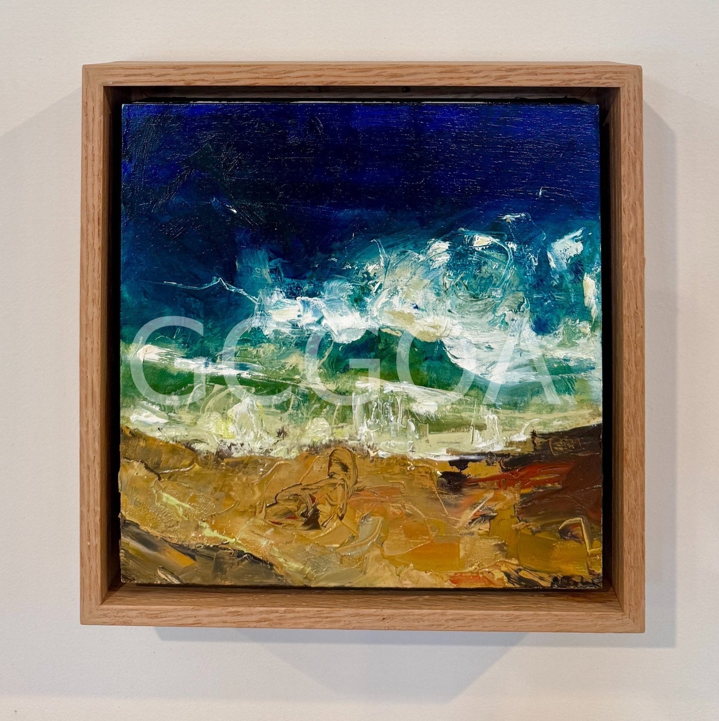 Sapphire Sea - Gold Coast Gallery Of ArtAmy Eberhardt