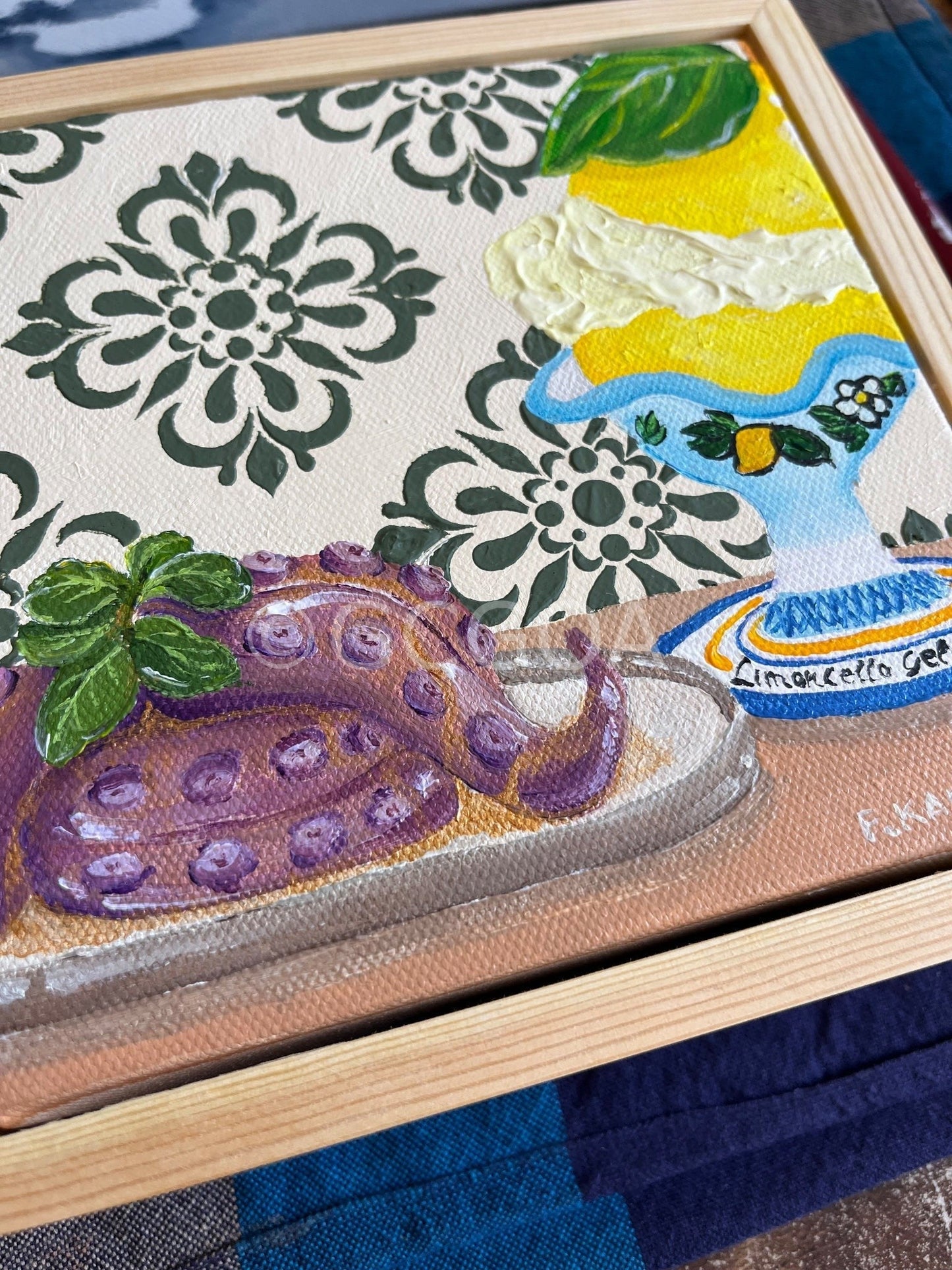 Sardinian Octopus & Limoncello - Gold Coast Gallery Of ArtFika Karnadewi