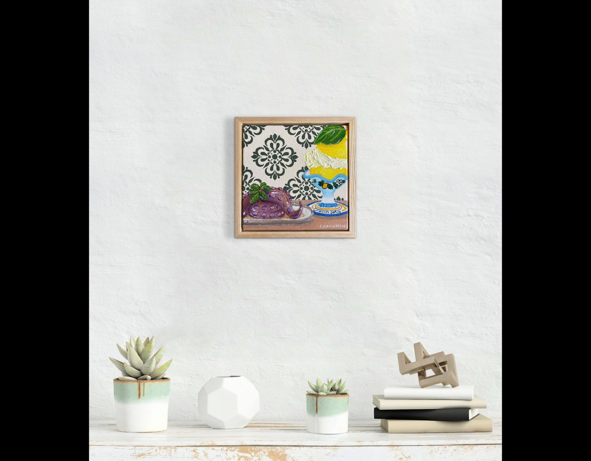 Sardinian Octopus & Limoncello - Gold Coast Gallery Of ArtFika Karnadewi