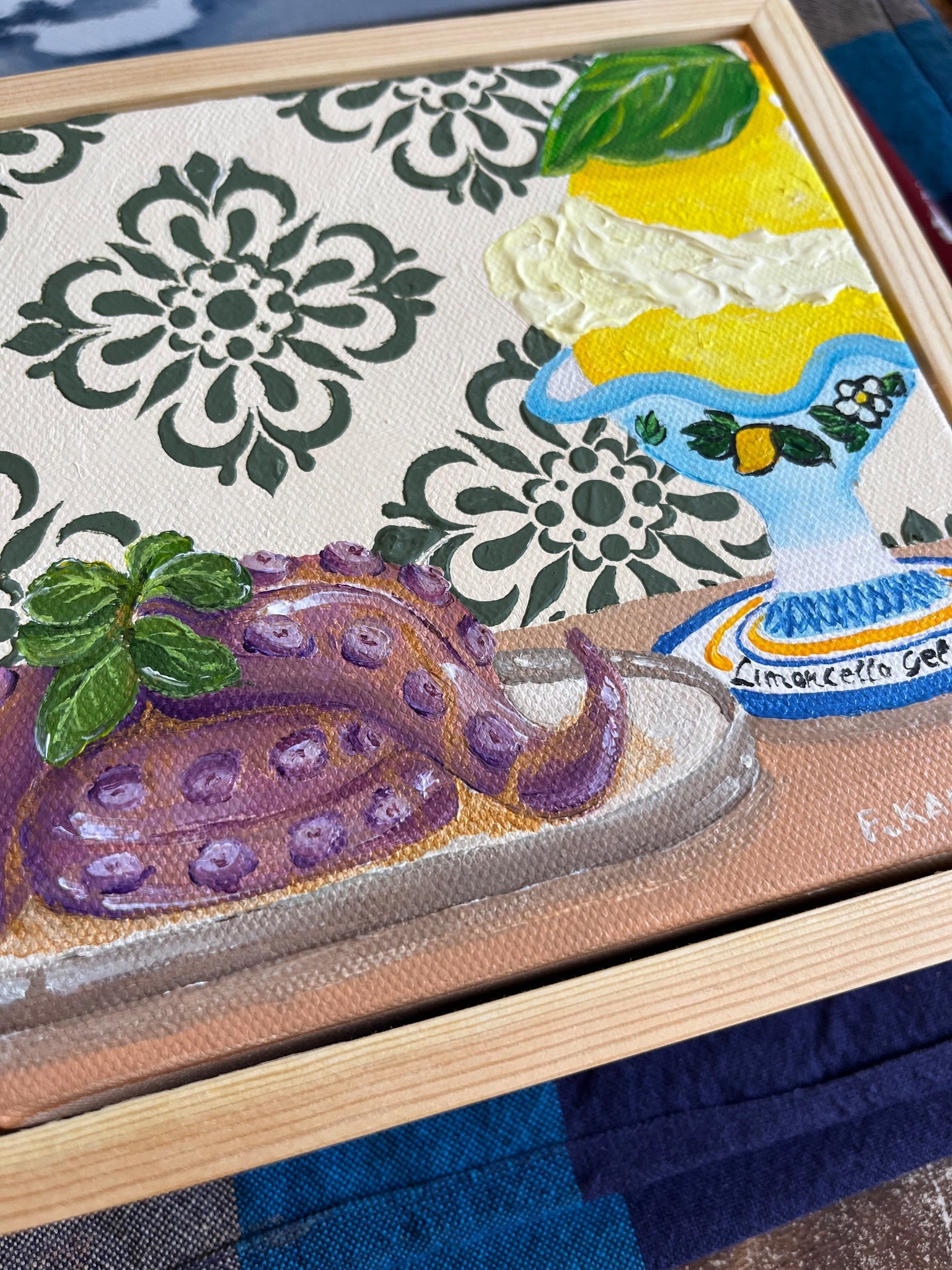 Sardinian Octopus & Limoncello - Gold Coast Gallery Of ArtFika Karnadewi