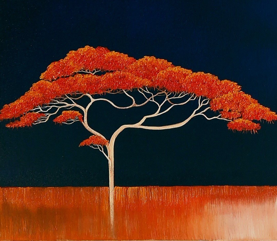 Savanna Blaze - Gold Coast Gallery Of ArtLucinda Leveille