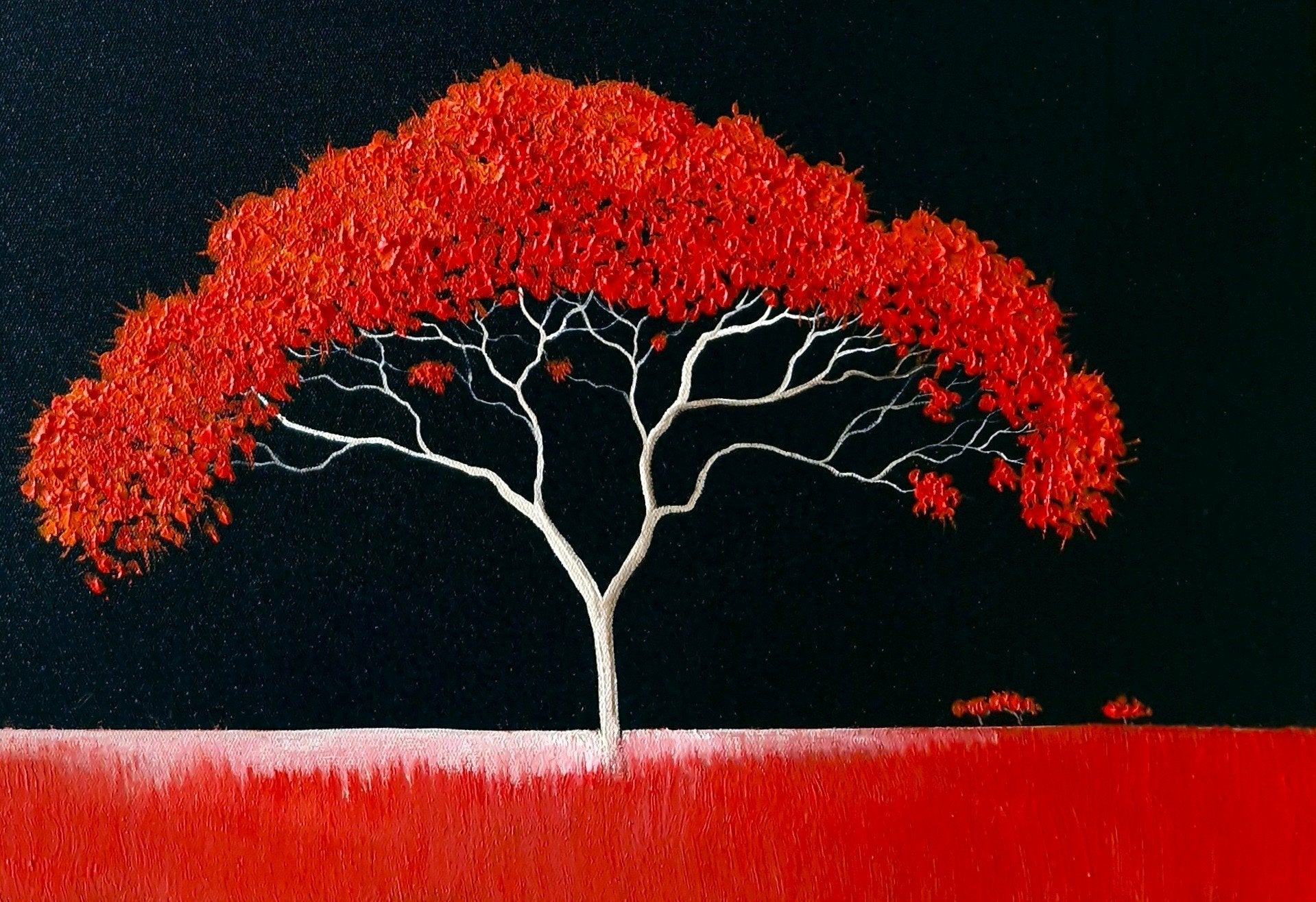 Savanna Night - Gold Coast Gallery Of ArtLucinda Leveille