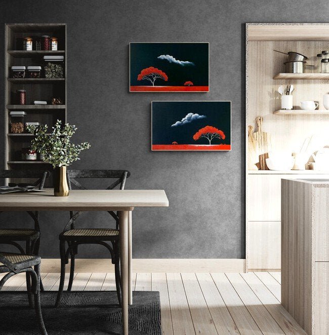 Savanna Night - Gold Coast Gallery Of ArtLucinda Leveille