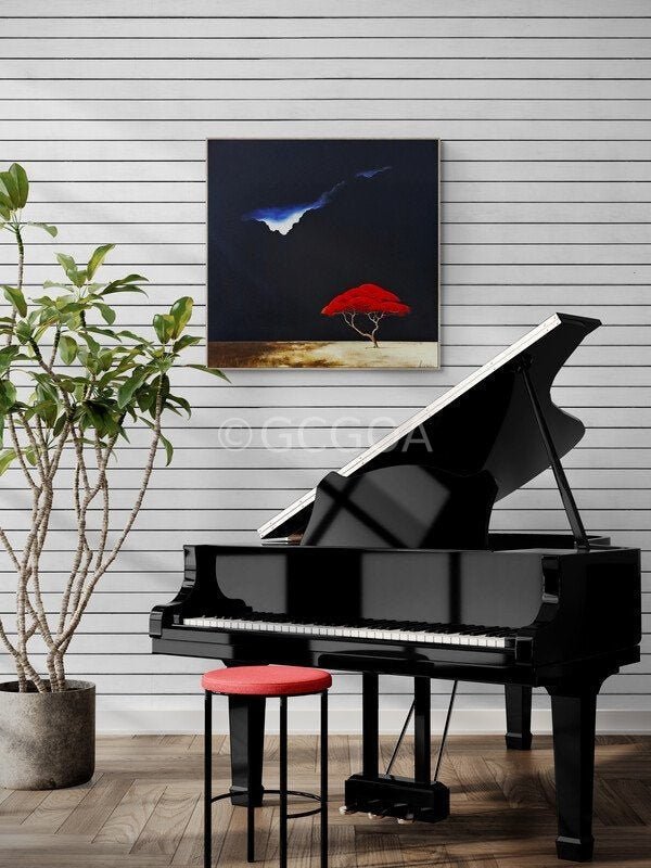 Savanna Nights - Gold Coast Gallery Of ArtLucinda Leveille