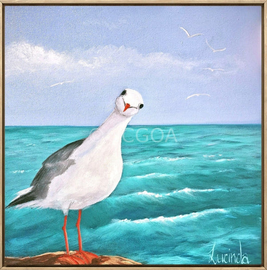 Saw That! - Original Art - Gold Coast Gallery Of ArtLucinda Leveille