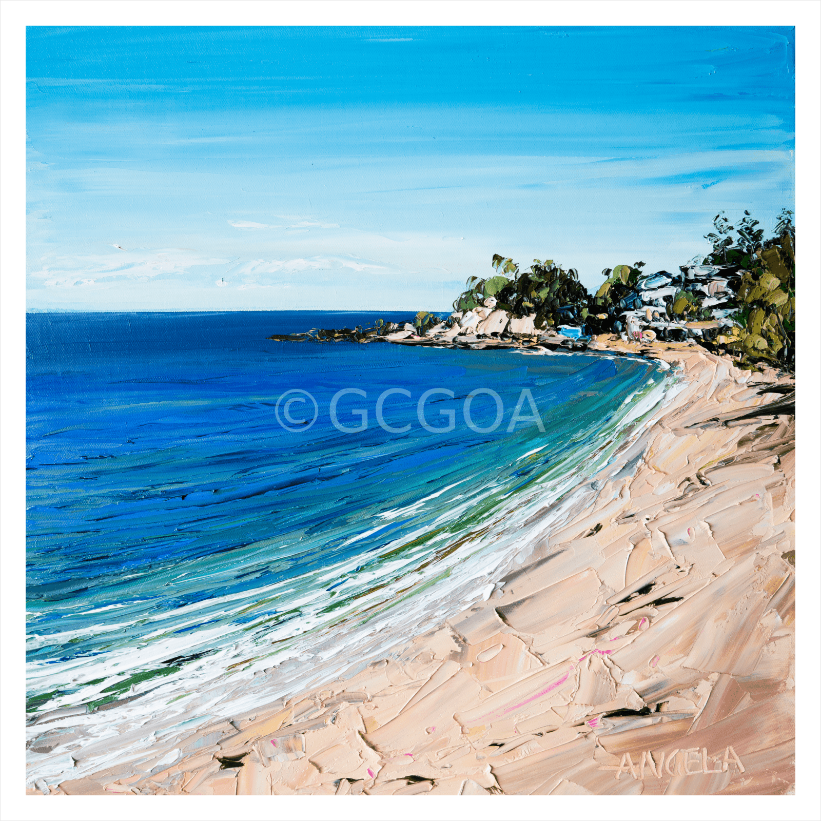 Scotts Point - Fine Art Print - Gold Coast Gallery Of ArtAngela Hawkey