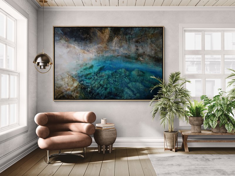 Sea Blue - Gold Coast Gallery Of ArtPatricia Walsh