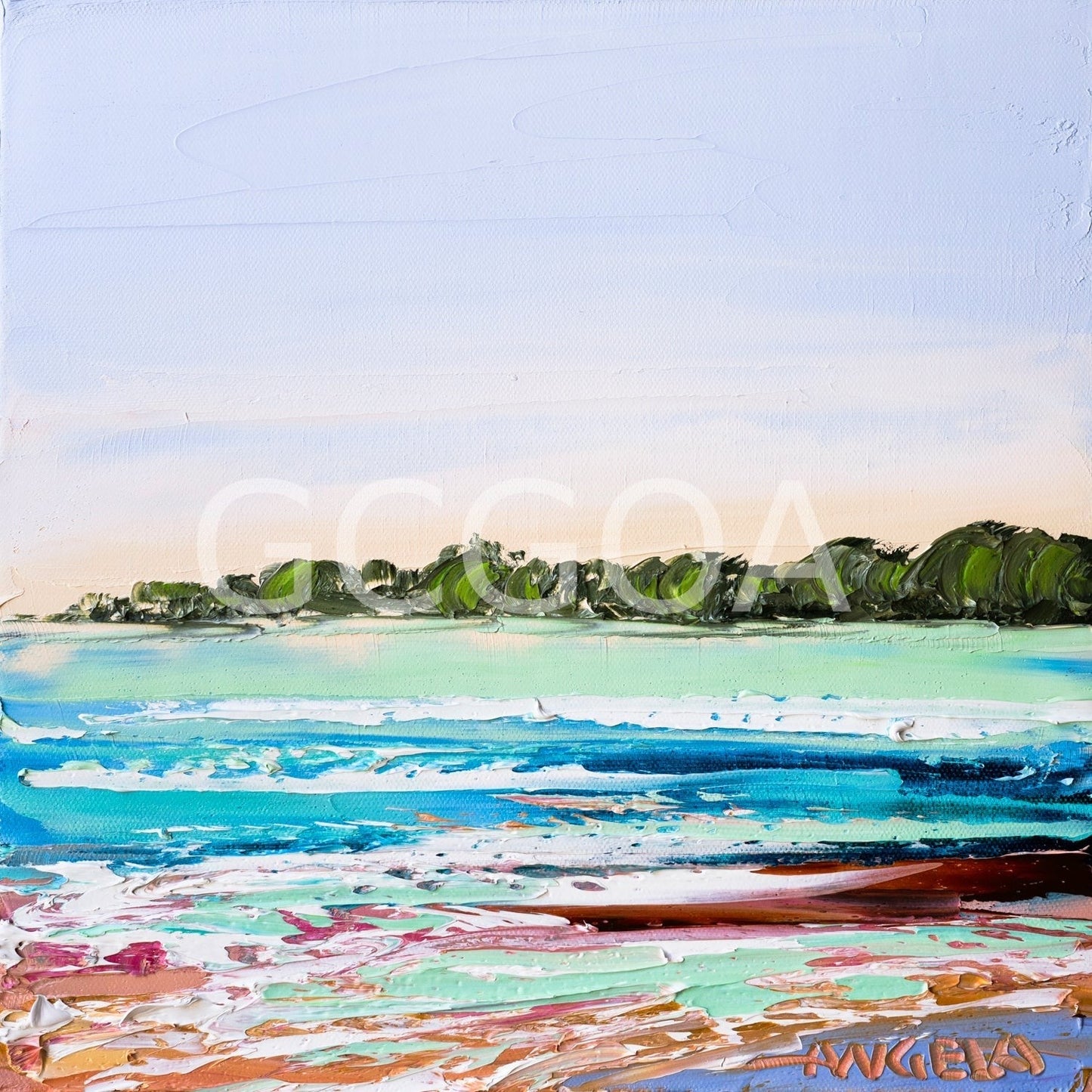 Seafoam - Gold Coast Gallery Of ArtAngela Hawkey