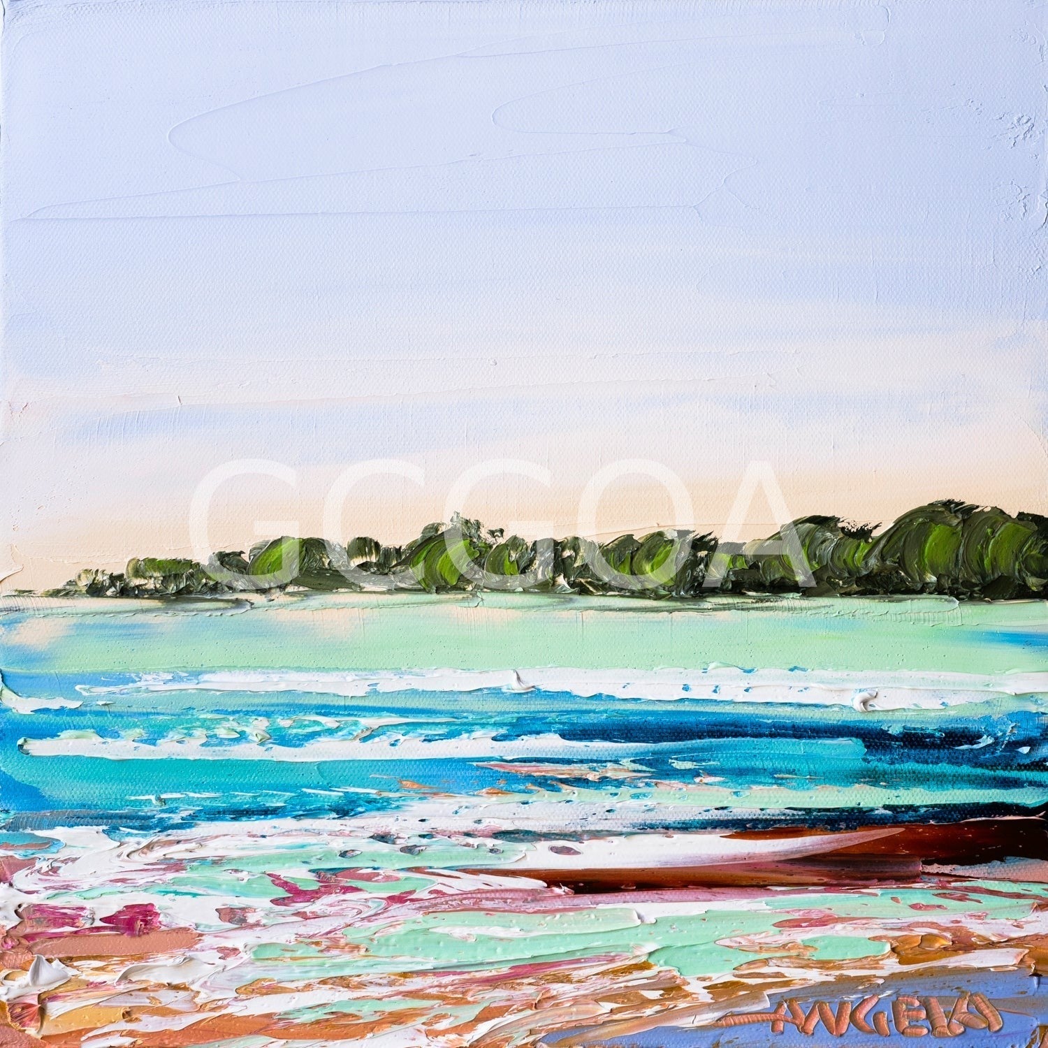Seafoam - Gold Coast Gallery Of ArtAngela Hawkey