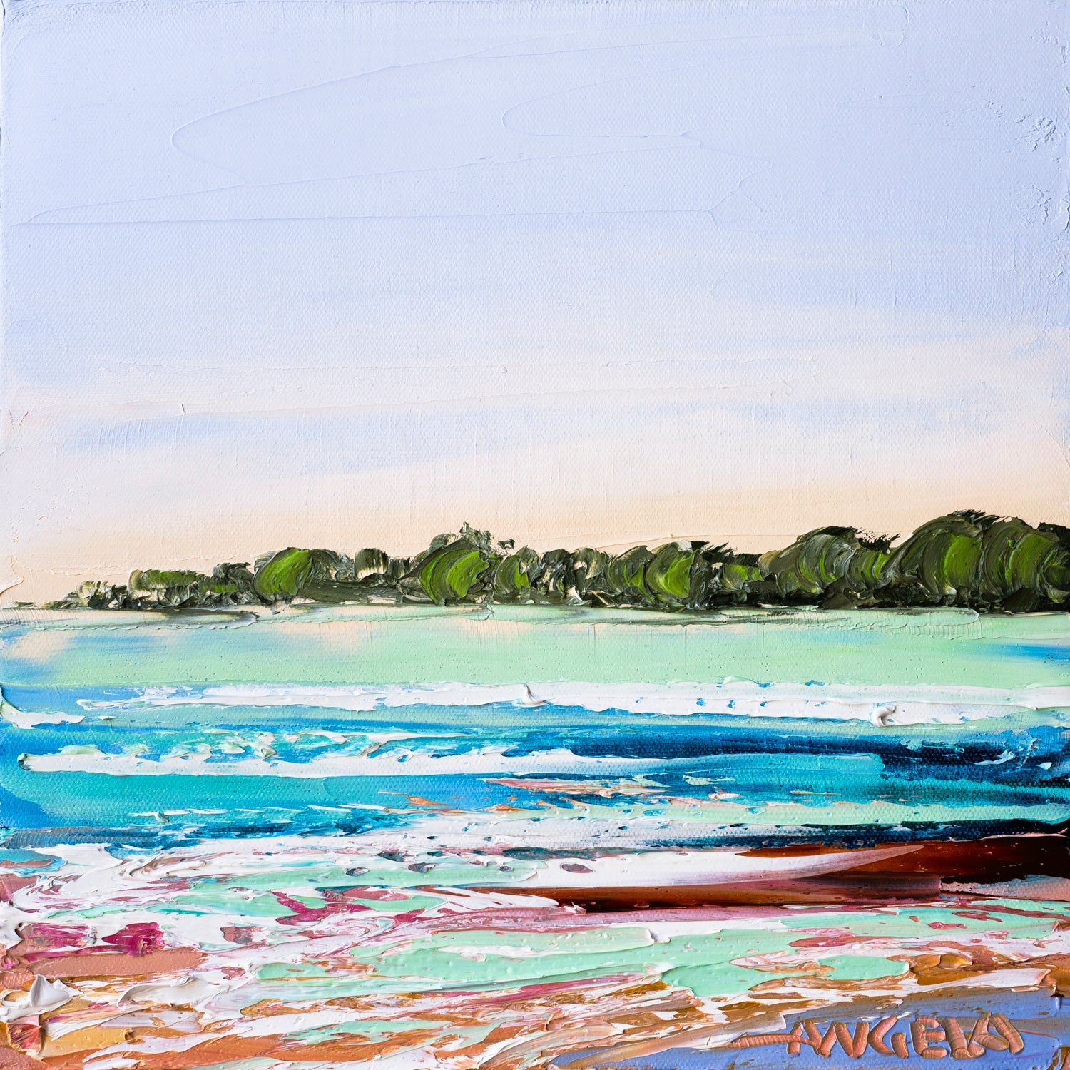 Seafoam - Gold Coast Gallery Of ArtAngela Hawkey