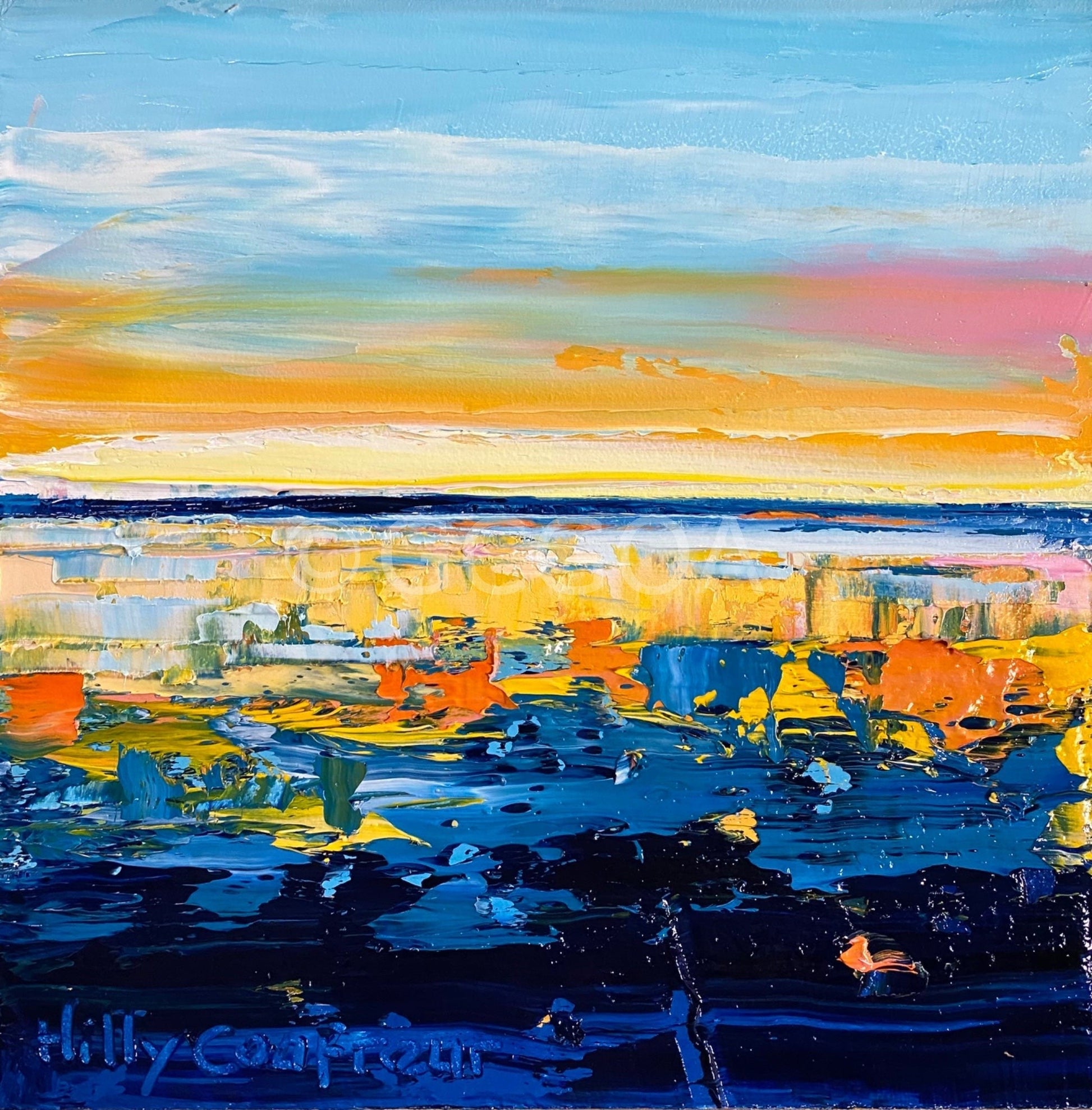 Seascape 15 - Gold Coast Gallery Of ArtHilly Coufreur