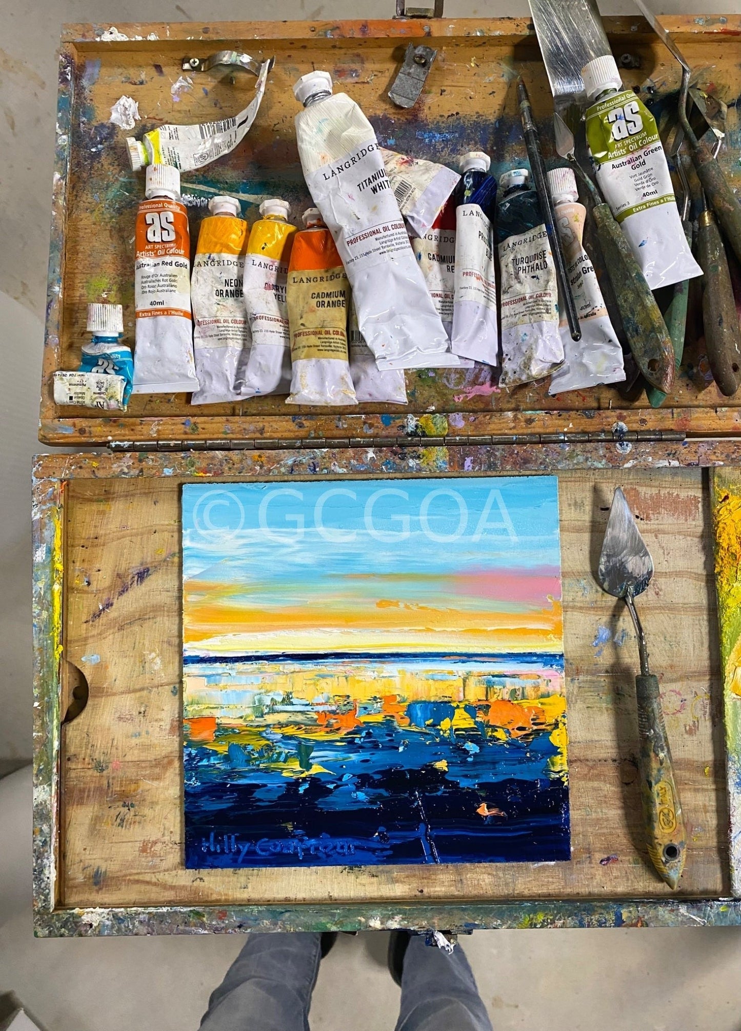 Seascape 15 - Gold Coast Gallery Of ArtHilly Coufreur