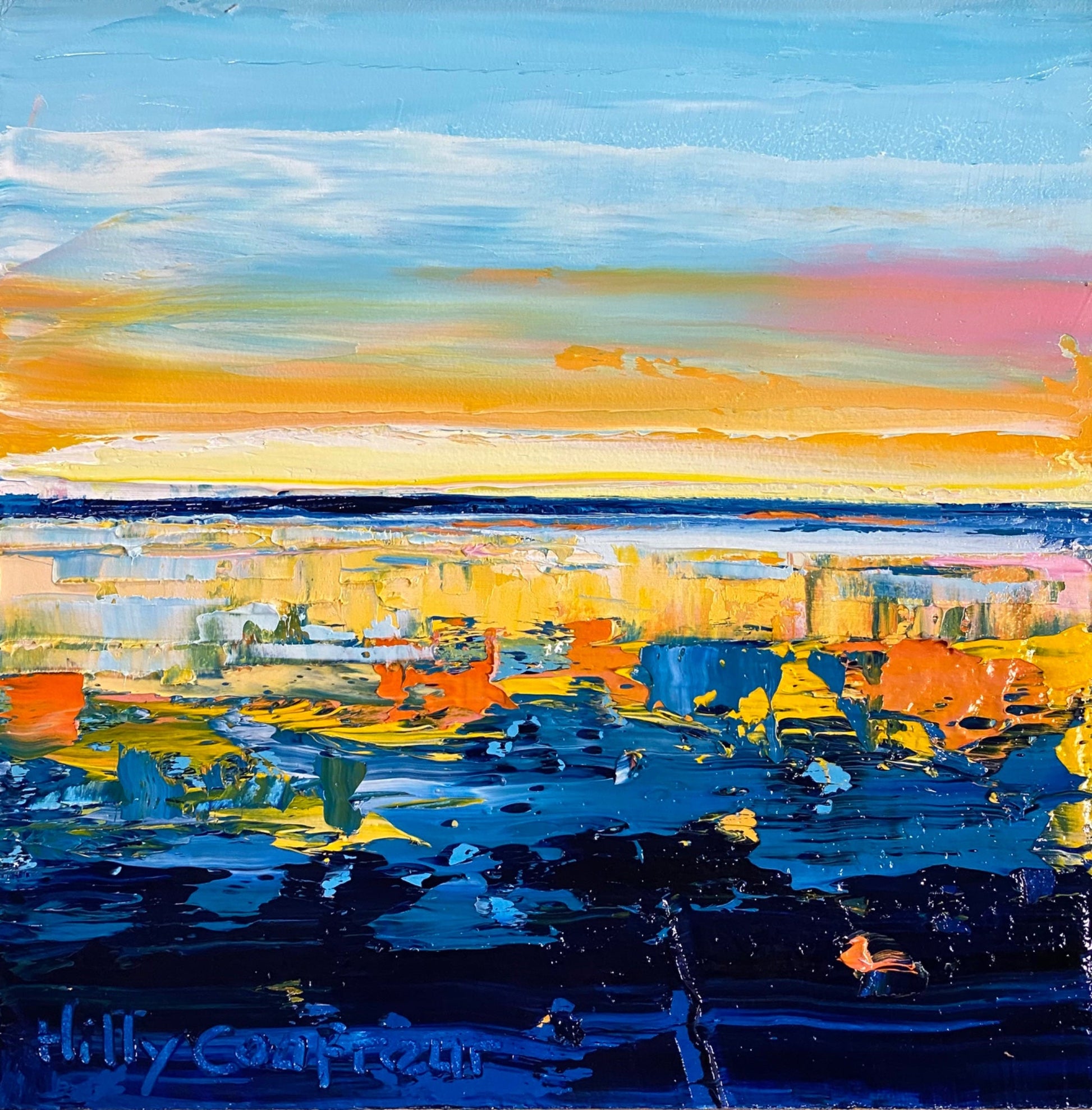 Seascape 15 - Gold Coast Gallery Of ArtHilly Coufreur