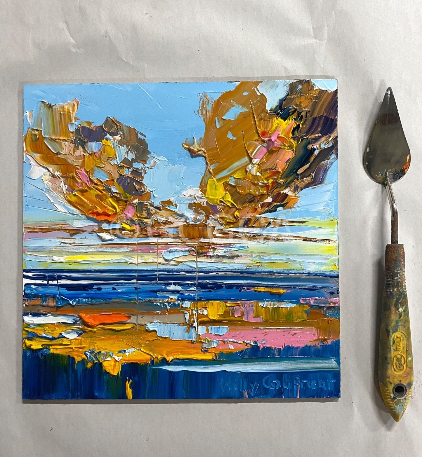 Seascape 17 - Gold Coast Gallery Of ArtHilly Coufreur