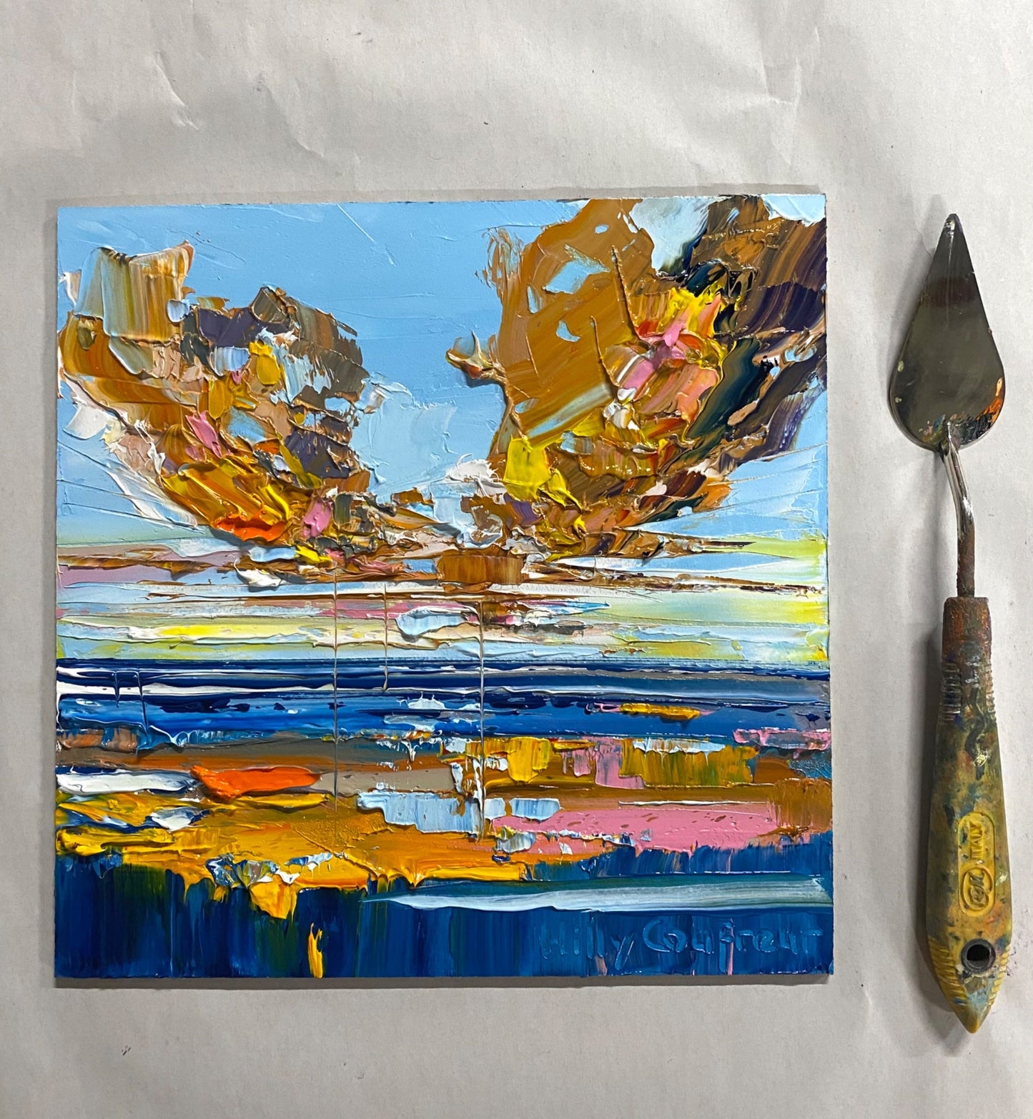 Seascape 17 - Gold Coast Gallery Of ArtHilly Coufreur