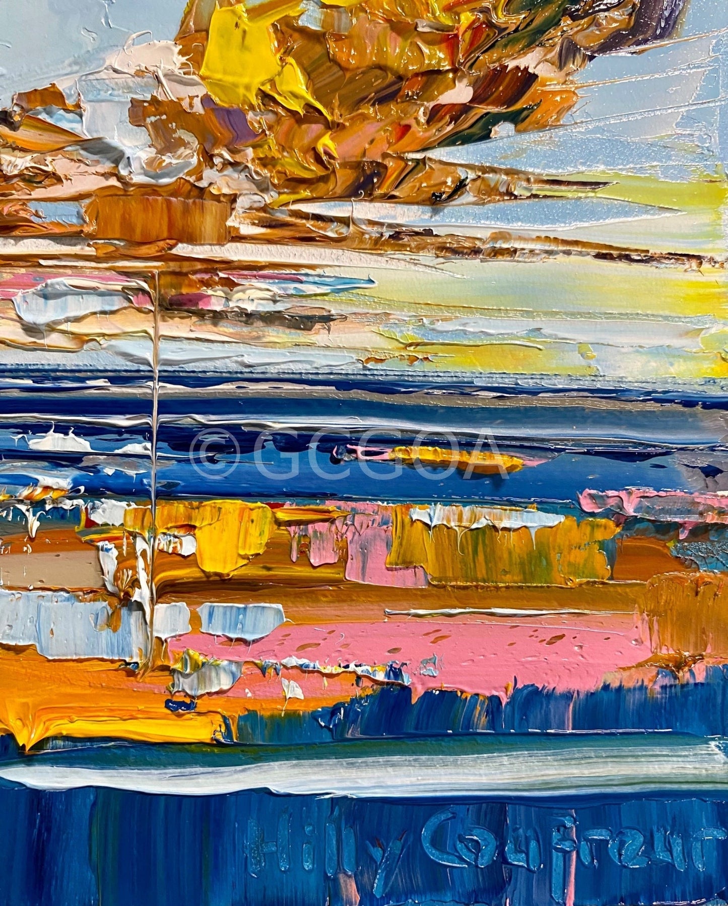 Seascape 17 - Gold Coast Gallery Of ArtHilly Coufreur