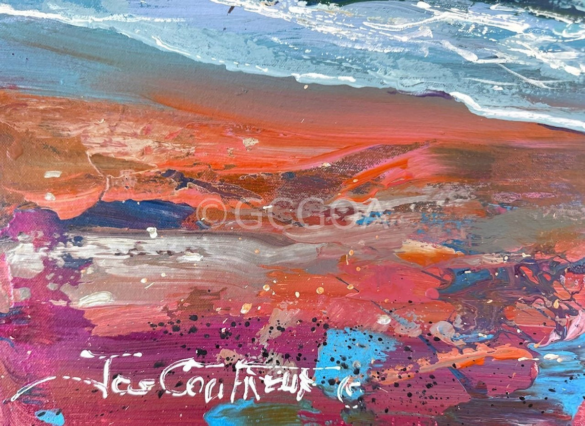 Seascape 2 - Original Art - Gold Coast Gallery Of ArtJos Coufreur