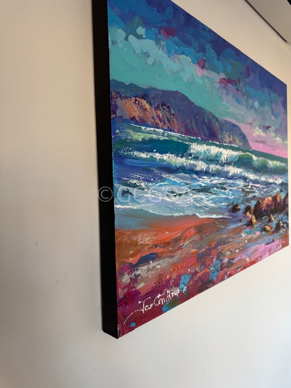 Seascape 2 - Original Art - Gold Coast Gallery Of ArtJos Coufreur