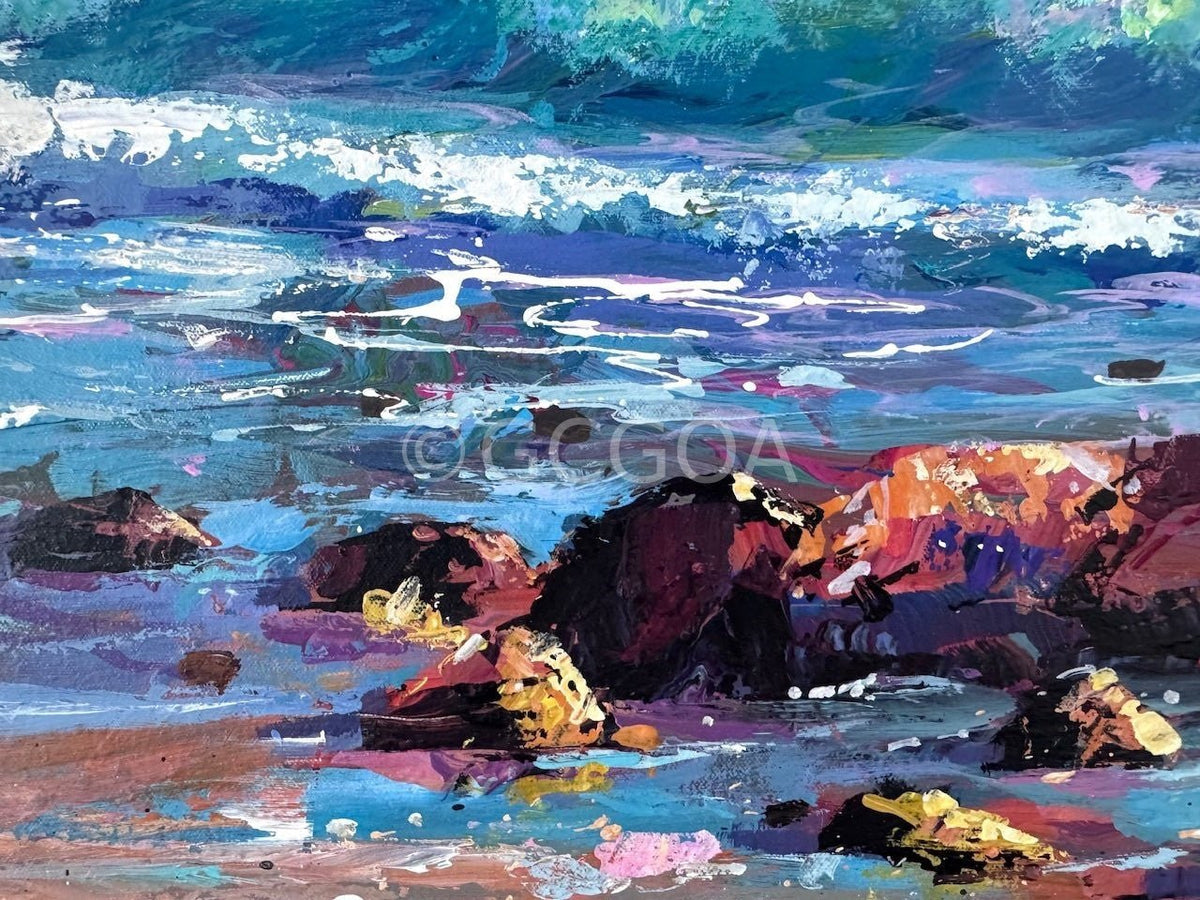 Seascape 2 - Original Art - Gold Coast Gallery Of ArtJos Coufreur