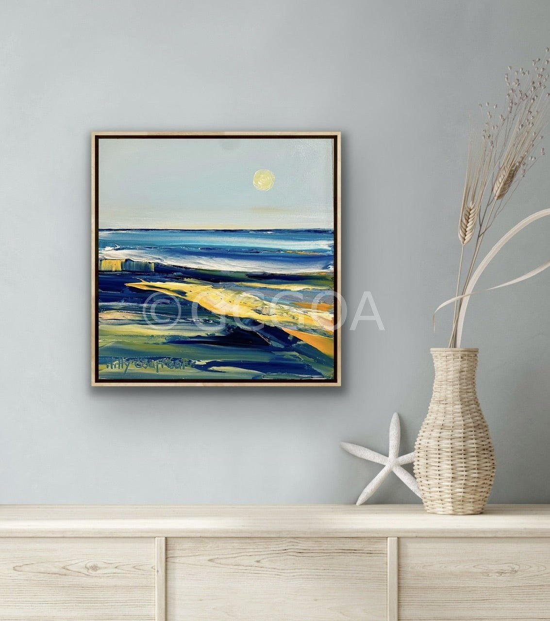 Seascape 20 - Gold Coast Gallery Of ArtHilly Coufreur