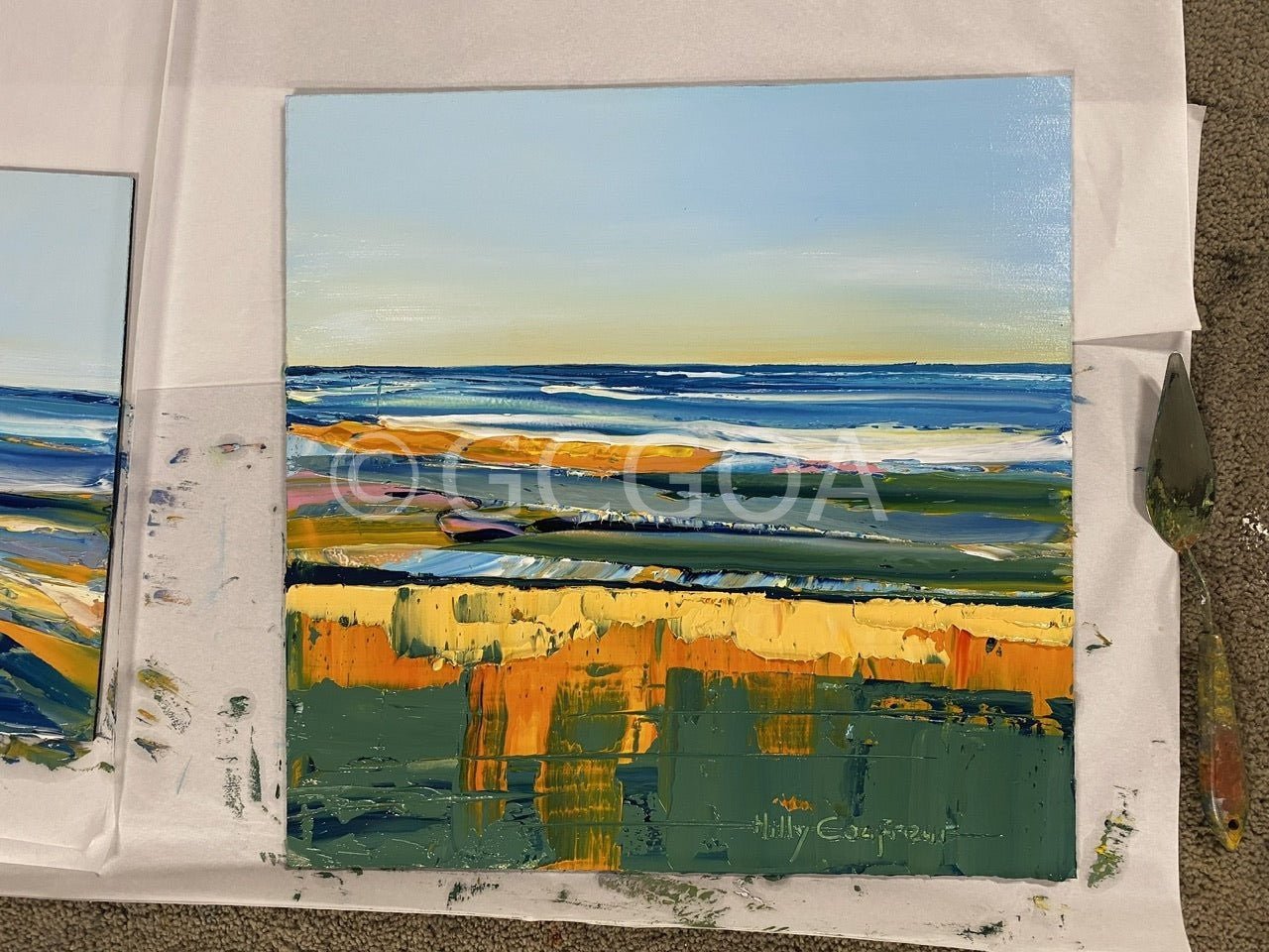 Seascape 21 - Gold Coast Gallery Of ArtHilly Coufreur
