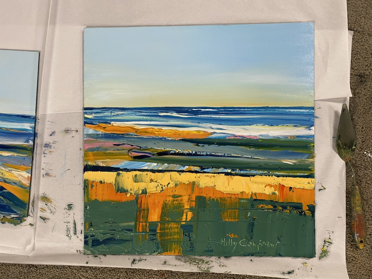 Seascape 21 - Gold Coast Gallery Of ArtHilly Coufreur