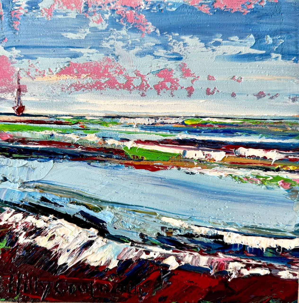 Seascape 32 - Gold Coast Gallery Of ArtHilly Coufreur