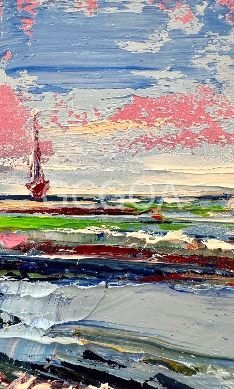 Seascape 32 - Gold Coast Gallery Of ArtHilly Coufreur