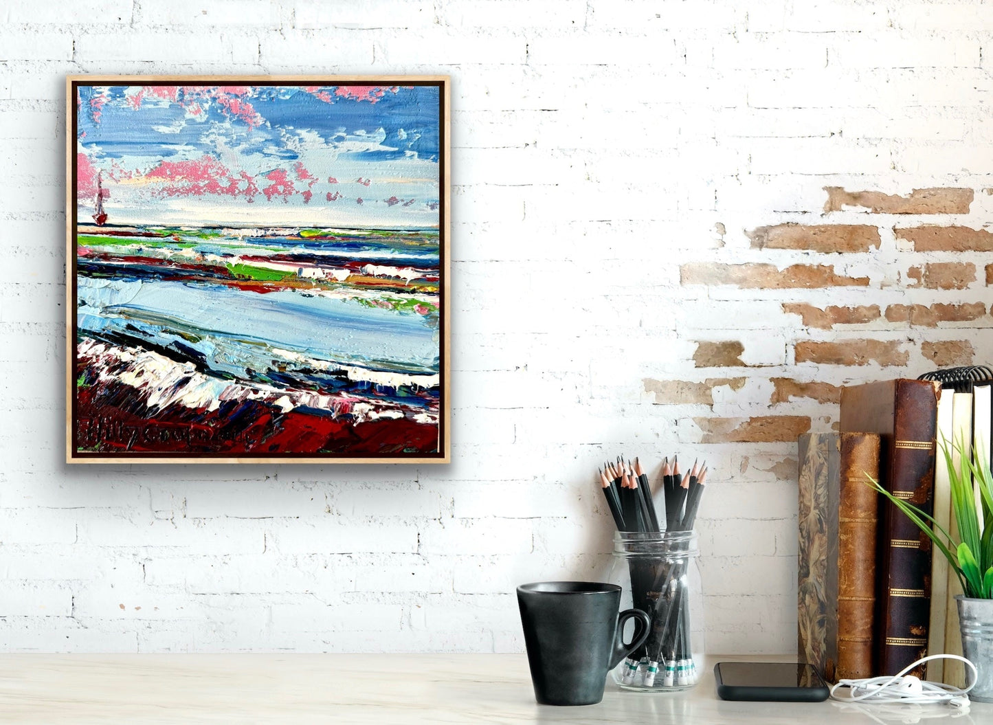 Seascape 32 - Gold Coast Gallery Of ArtHilly Coufreur