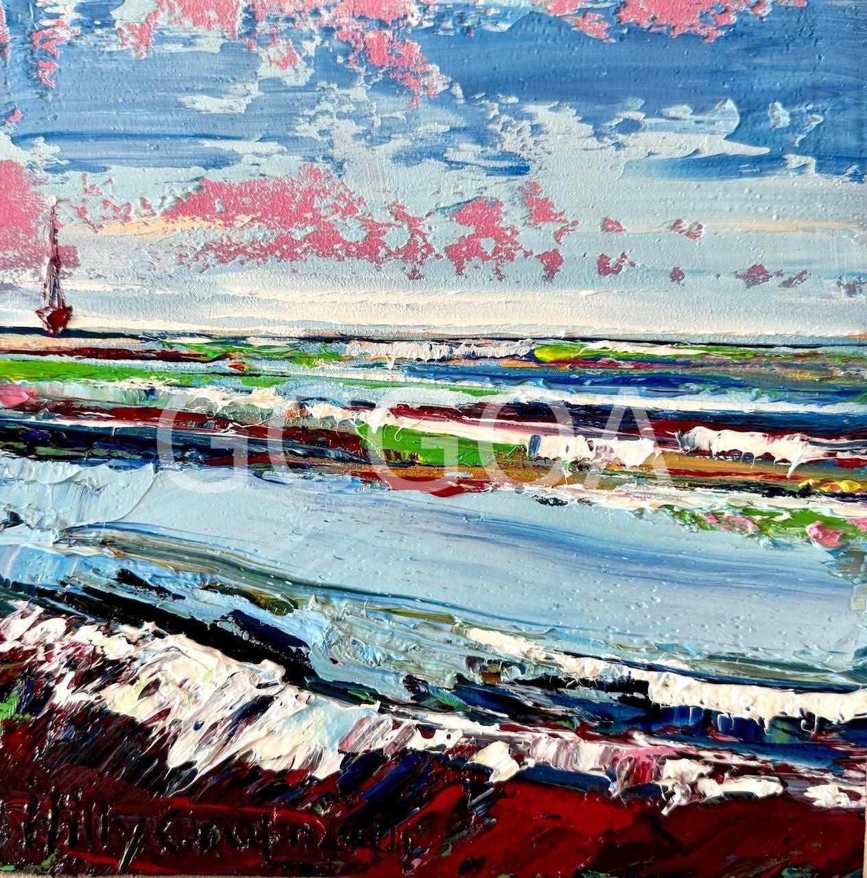 Seascape 32 - Gold Coast Gallery Of ArtHilly Coufreur