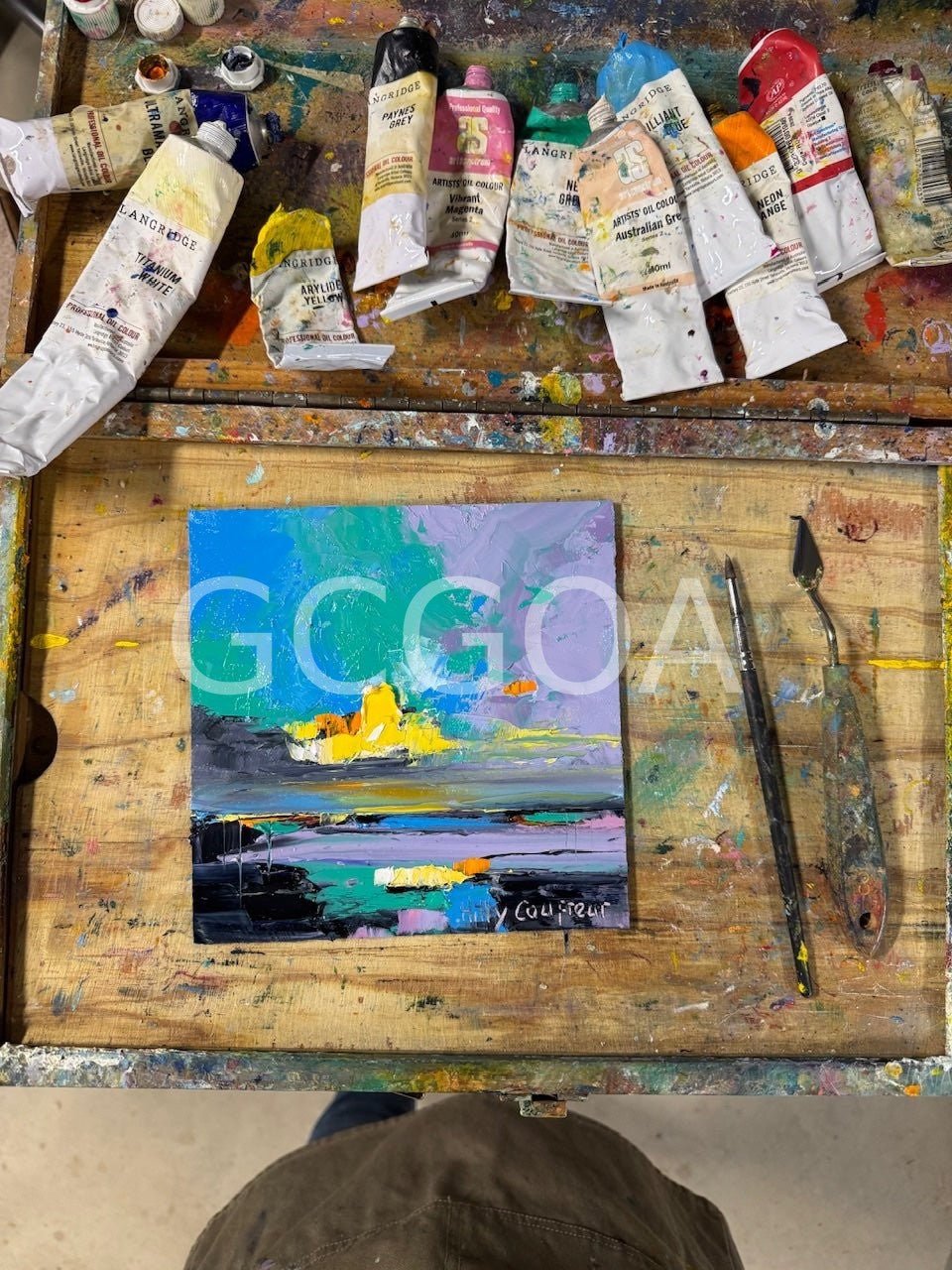 Seascape 38 - Gold Coast Gallery Of ArtHilly Coufreur