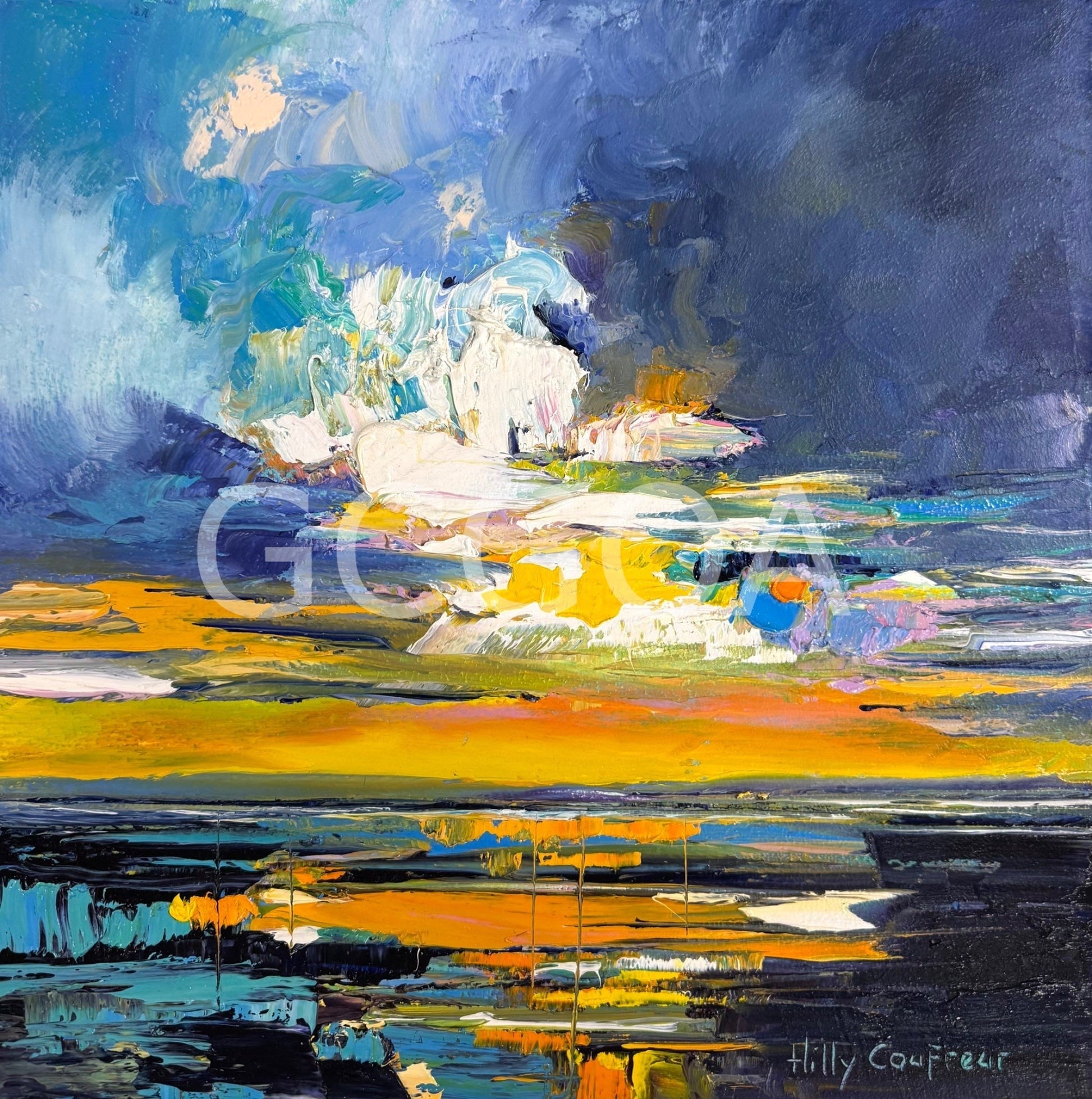 Seascape 39 - Gold Coast Gallery Of ArtHilly Coufreur