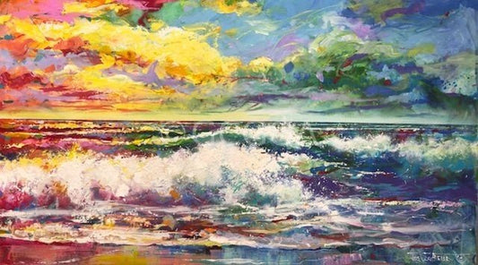 Seascape 4 - Original Art - Gold Coast Gallery Of ArtJos Coufreur