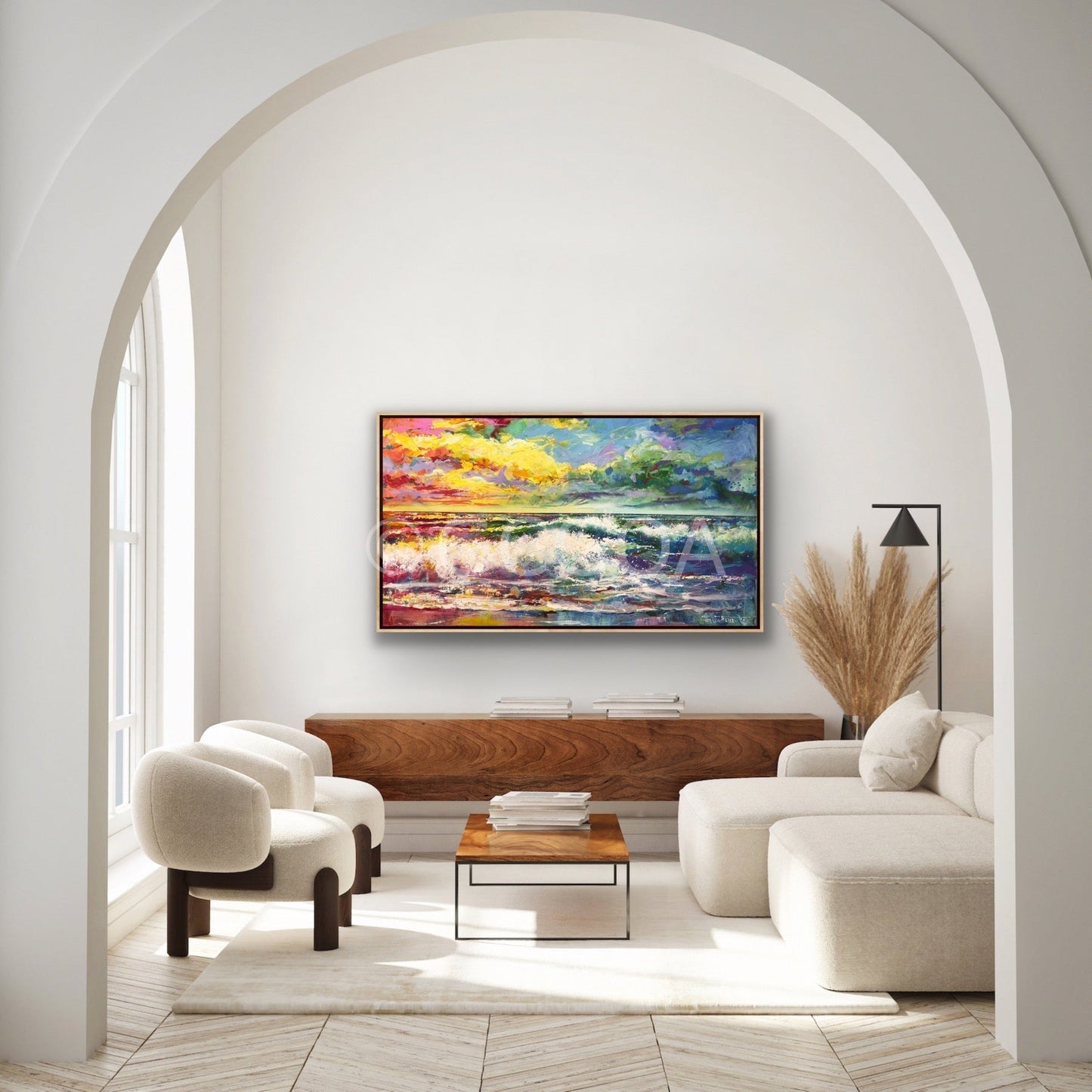 Seascape 4 - Original Art - Gold Coast Gallery Of ArtJos Coufreur