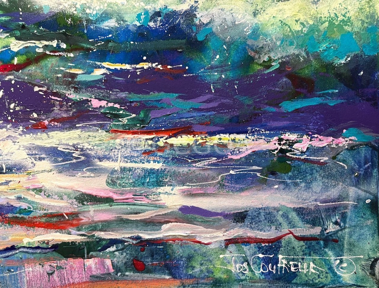 Seascape 4 - Original Art - Gold Coast Gallery Of ArtJos Coufreur