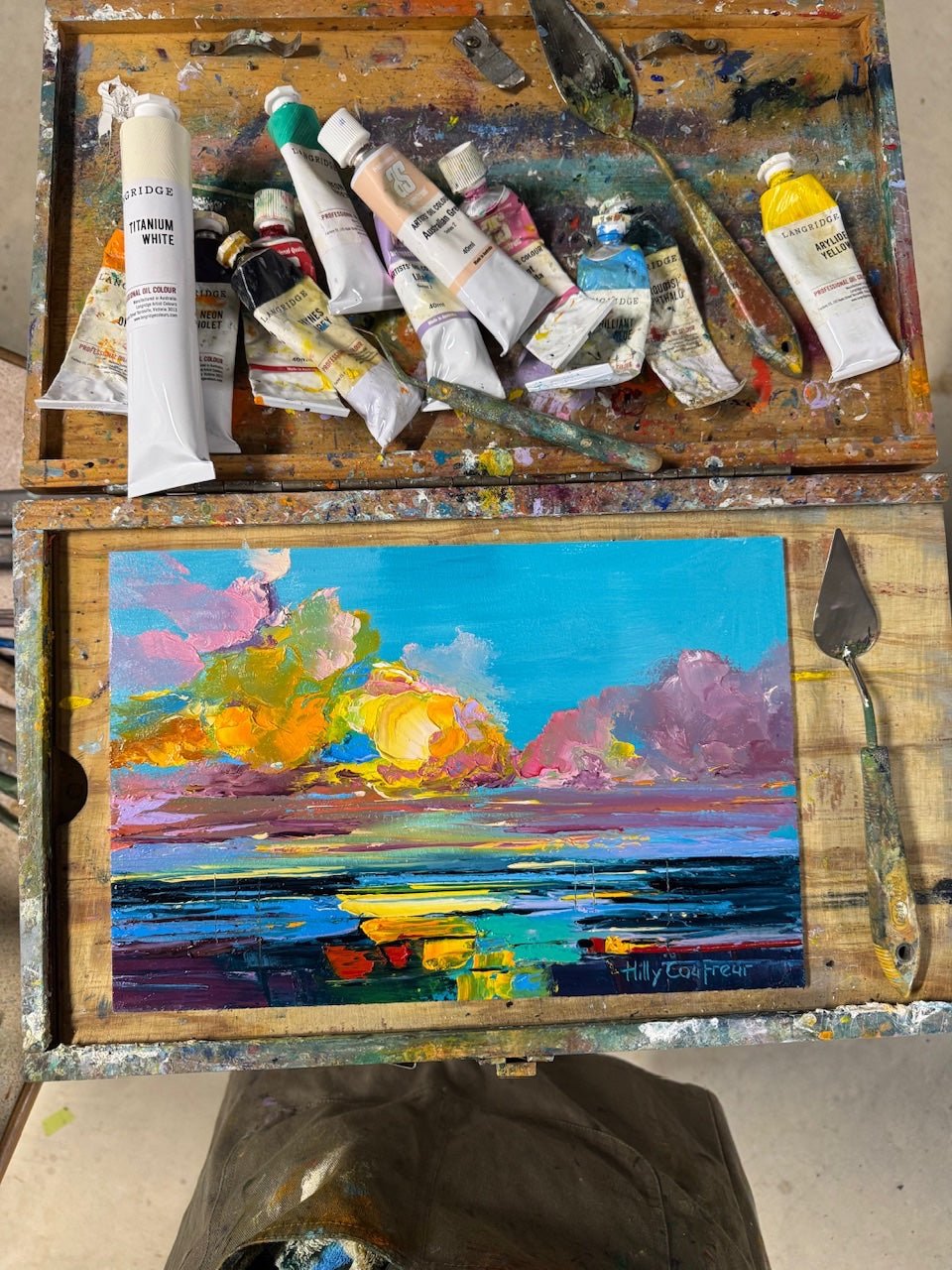 Seascape 41 - Gold Coast Gallery Of ArtHilly Coufreur