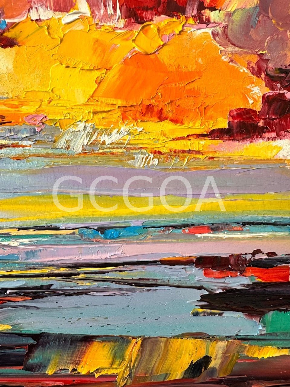 Seascape 45 - Gold Coast Gallery Of ArtHilly Coufreur