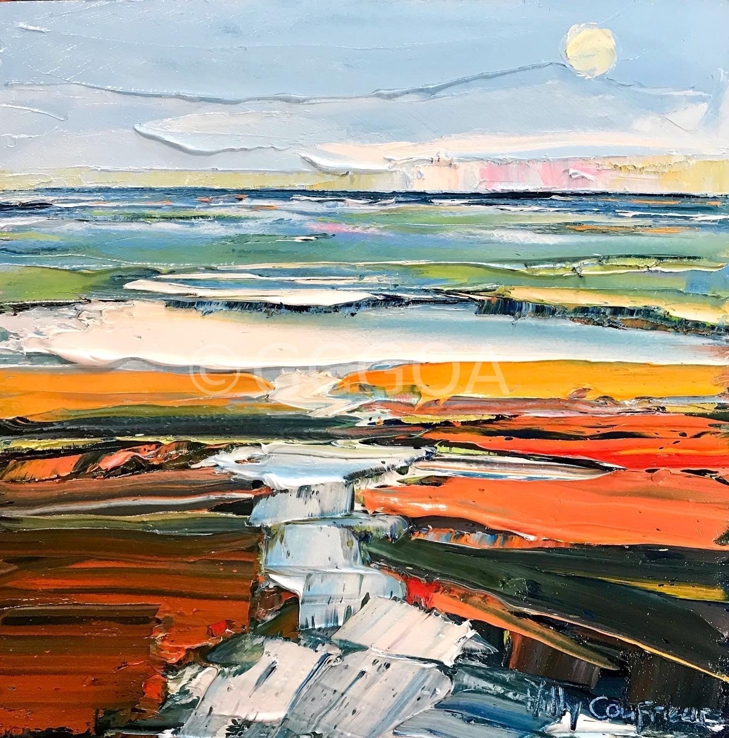 Seascape 5 - Gold Coast Gallery Of ArtHilly Coufreur