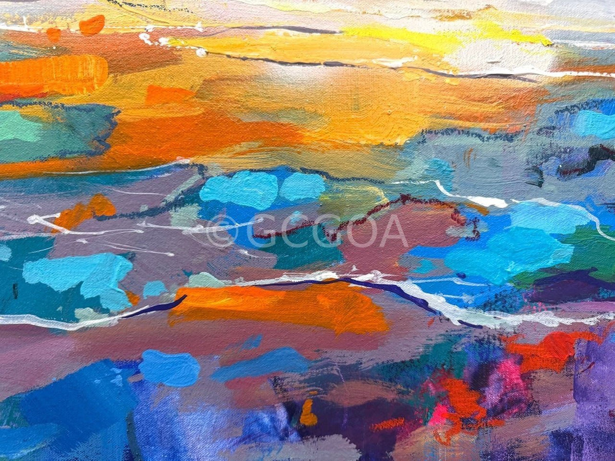 Seascape 5 - Original Art - Gold Coast Gallery Of ArtJos Coufreur
