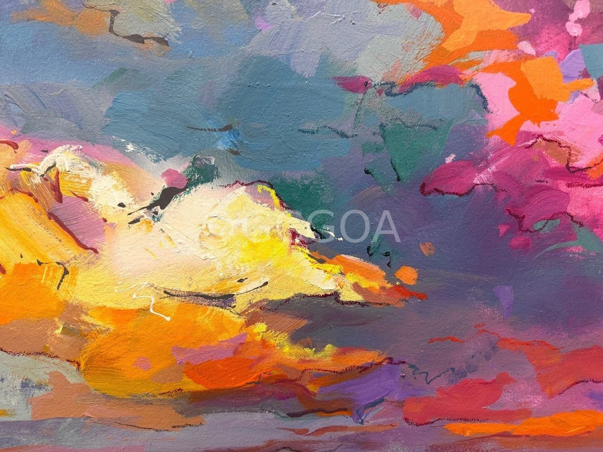 Seascape 5 - Original Art - Gold Coast Gallery Of ArtJos Coufreur